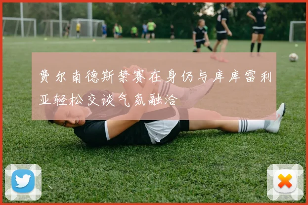 费尔南德斯禁赛在身仍与库库雷利亚轻松交谈气氛融洽